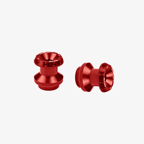 Swingarm Spools - classic - ø 8mm - Red