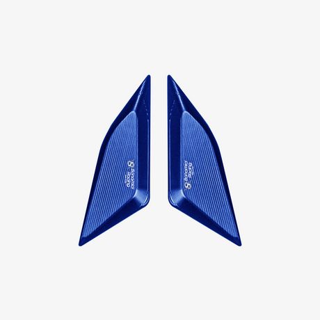 Mirror Block - Ducati Panigale V2-V4 - Blue