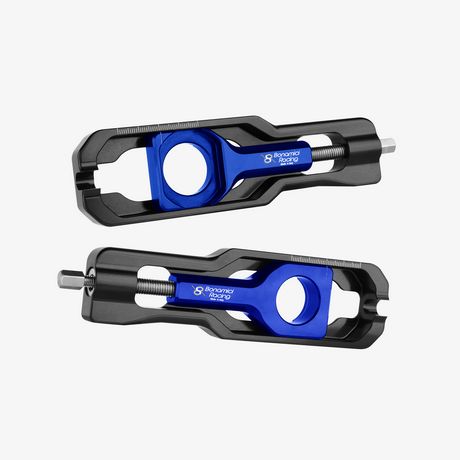 Chain adjuster - Kawasaki ZX-10R - BLUE