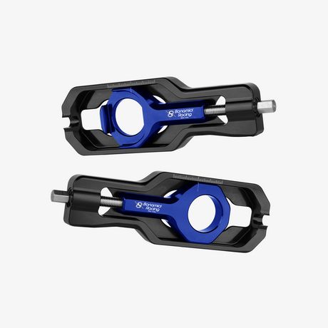 Chain adjuster - Yamaha YZF R1 - MT-10 - BLUE