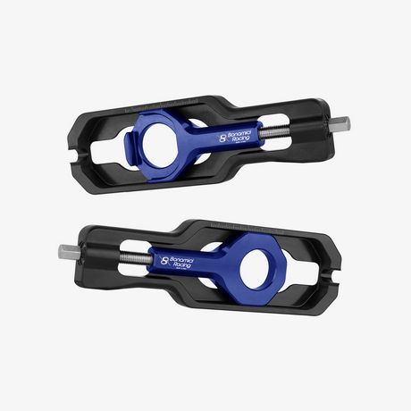 Chain adjuster - Suzuki GSX-R 1000 - BLUE