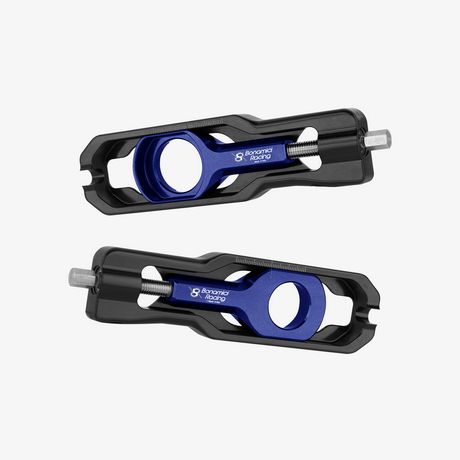 Chain adjuster  - Yamaha YZF R6 - BLUE