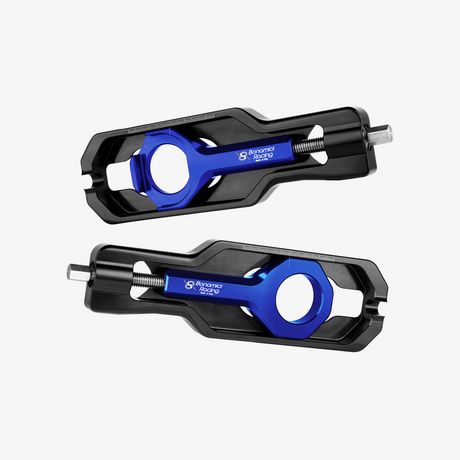 Chain adjuster - Yamaha YZF R1 - BLUE
