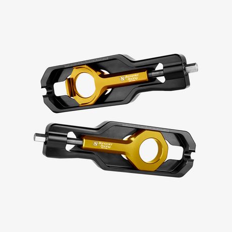 Chain adjuster - Yamaha YZF R1 - GOLD