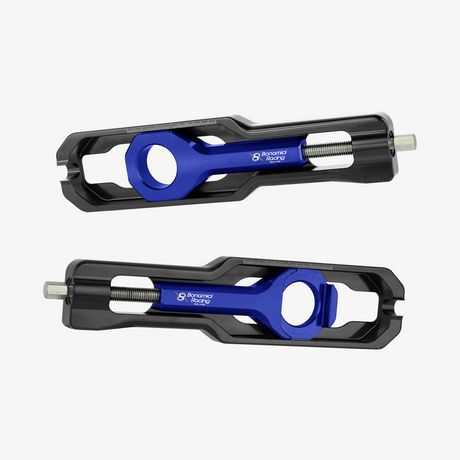 Chain adjuster - Aprilia RSV4 - BLUE