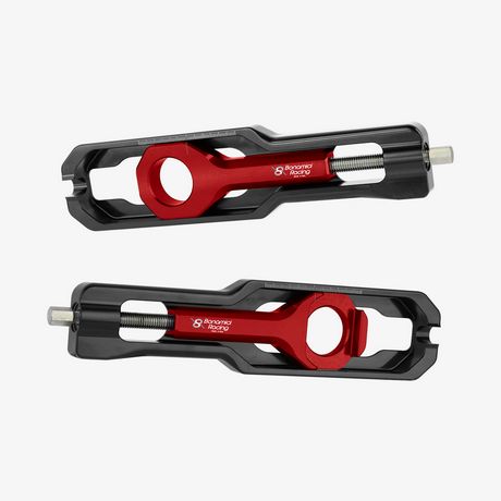 Chain adjuster - Aprilia RSV4 - RED
