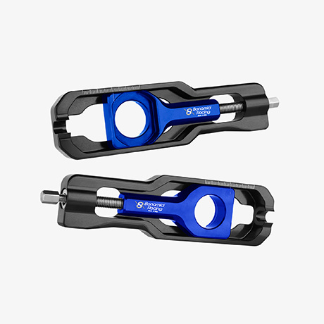 Chain adjuster - Kawasaki ZX-6R - Blue