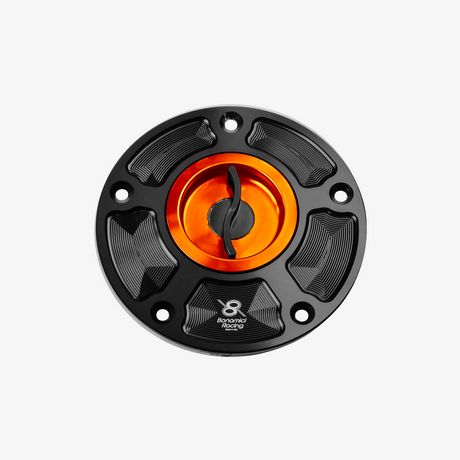Tank Cap - Kawasaki ZX-6R - ZX-10R - ER-6N - Z800 - Z1000 - Orange