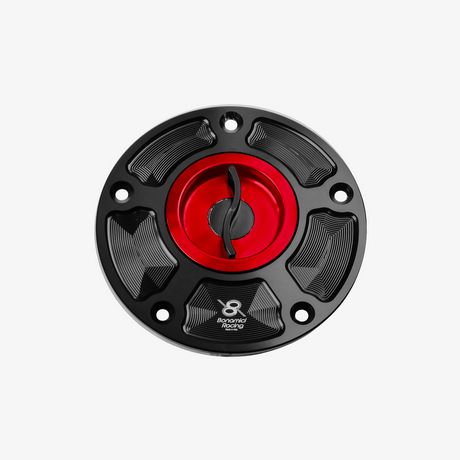 Tank Cap - Kawasaki ZX-6R - ZX-10R - ER-6N - Z800 - Z1000 - Red