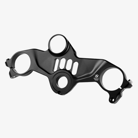 Top triple clamp (standard) - Kawasaki ZX-10R - BLACK