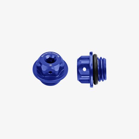 Oil cap - M19,5x2,5 - Blue