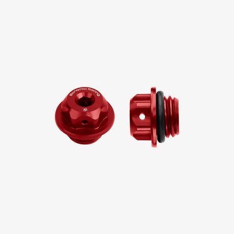 Oil Cap - M19,5x2,5 - Red