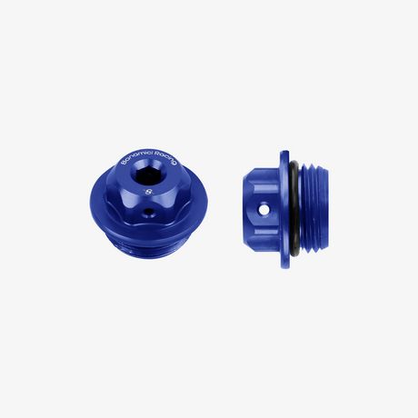Oil cap - M24x2 - Blue