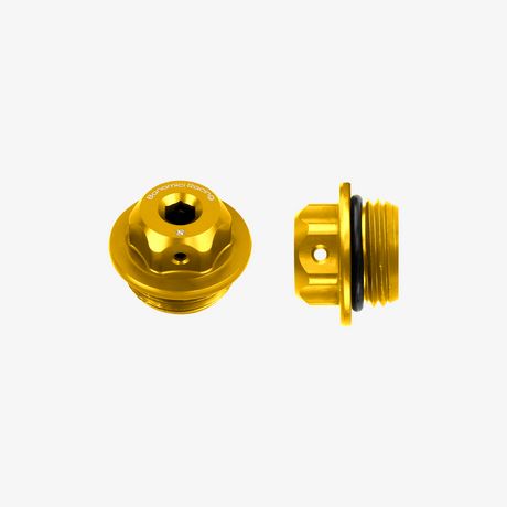 Oil cap - M24x2 - Gold