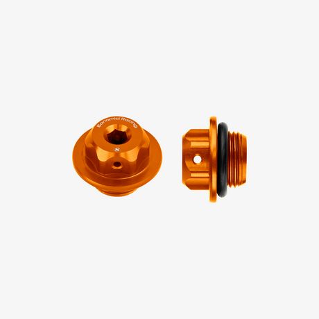 Oil cap - M20x1,5 - Orange
