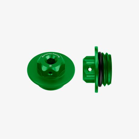 Oil cap - M27x3 - Green