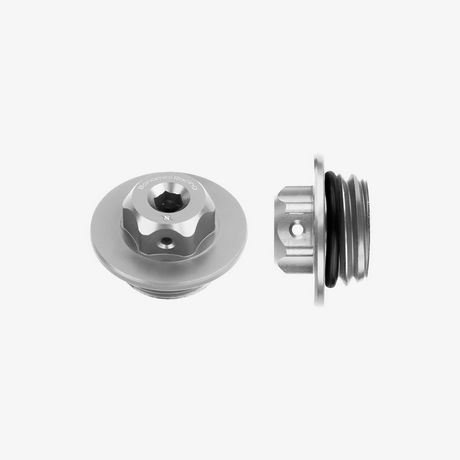 Oil cap - M27x3 - Silver