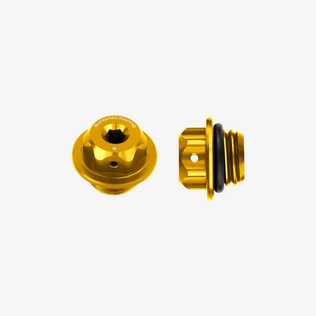 Oil cap - M20x2,5 - Gold