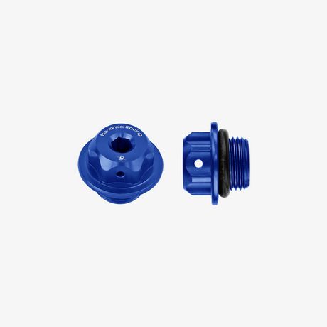 Oil cap - M18x1,5 - Blue