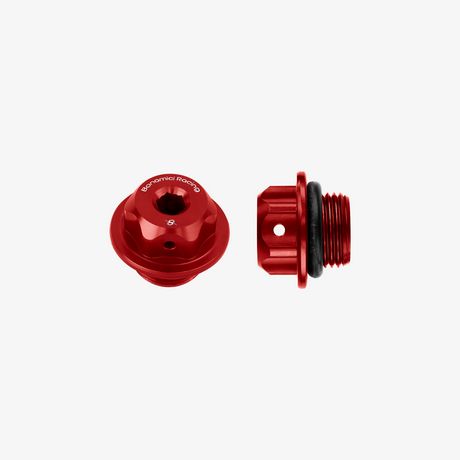 Oil cap - M18x1,5 - Red